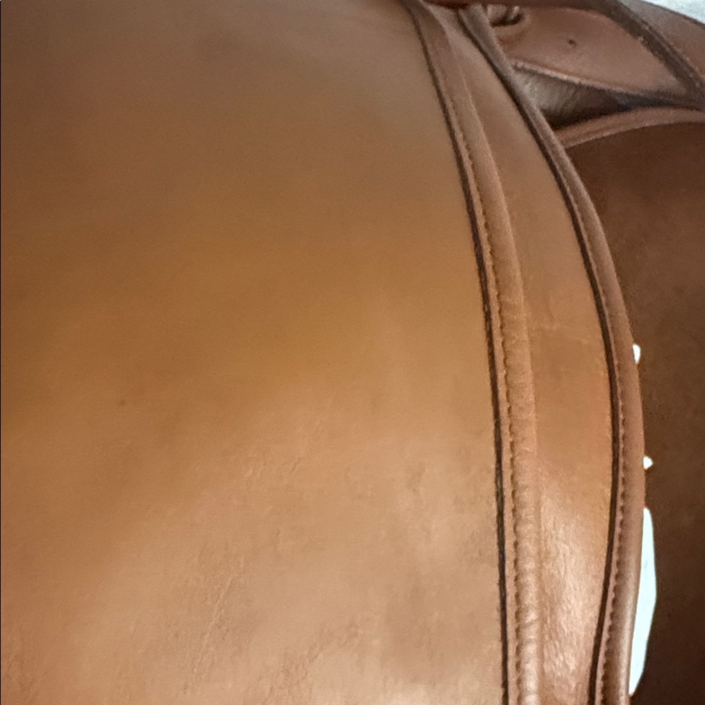 Coach Tan Fletcher Leather Crossbody Bag - Picture 11 of 14